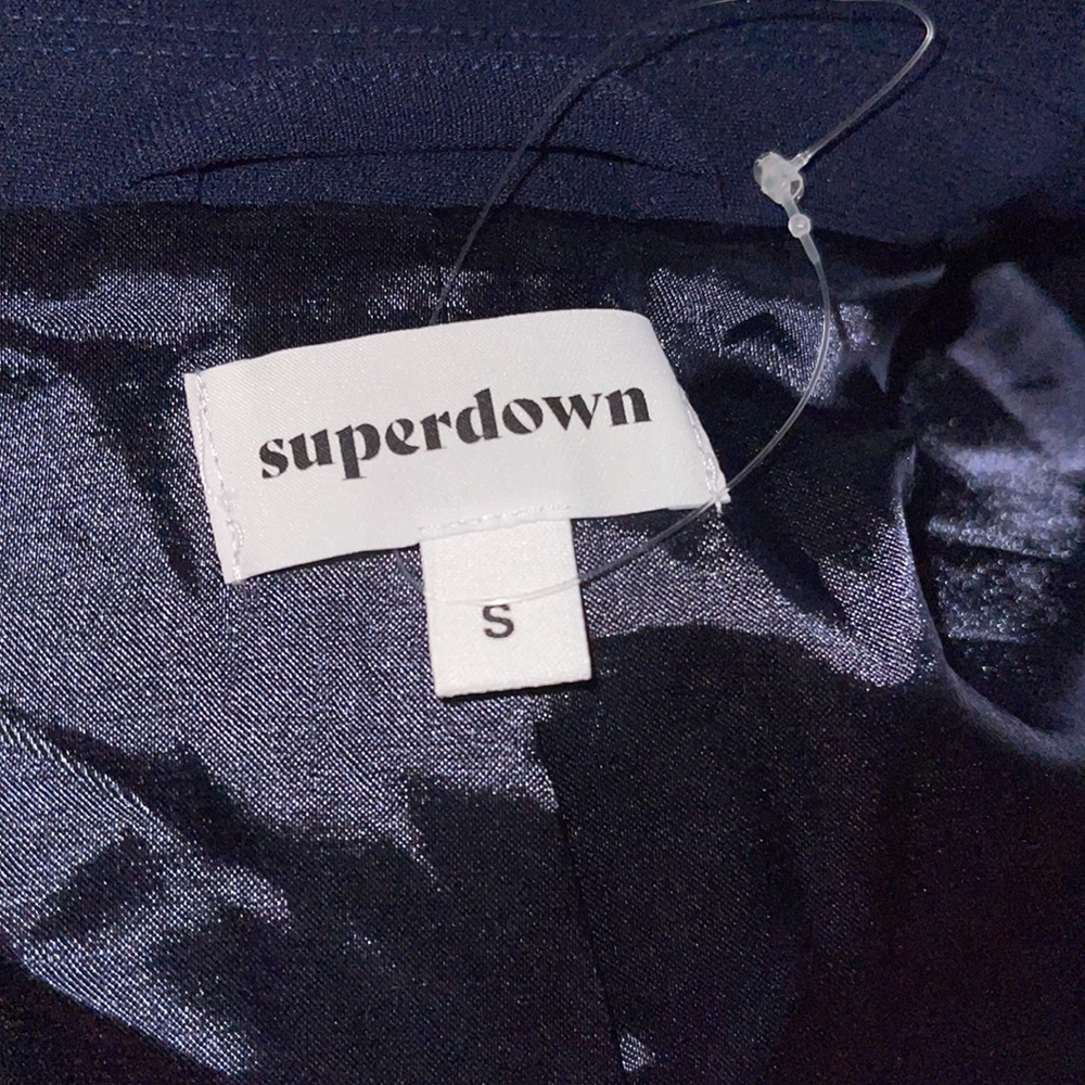 Superdown Madeline Navy Blue Double Breasted Blazer Dress - Picture 6 of 6